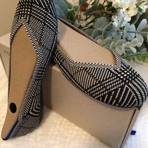 Rothy's Flats - Black Glen Plaid